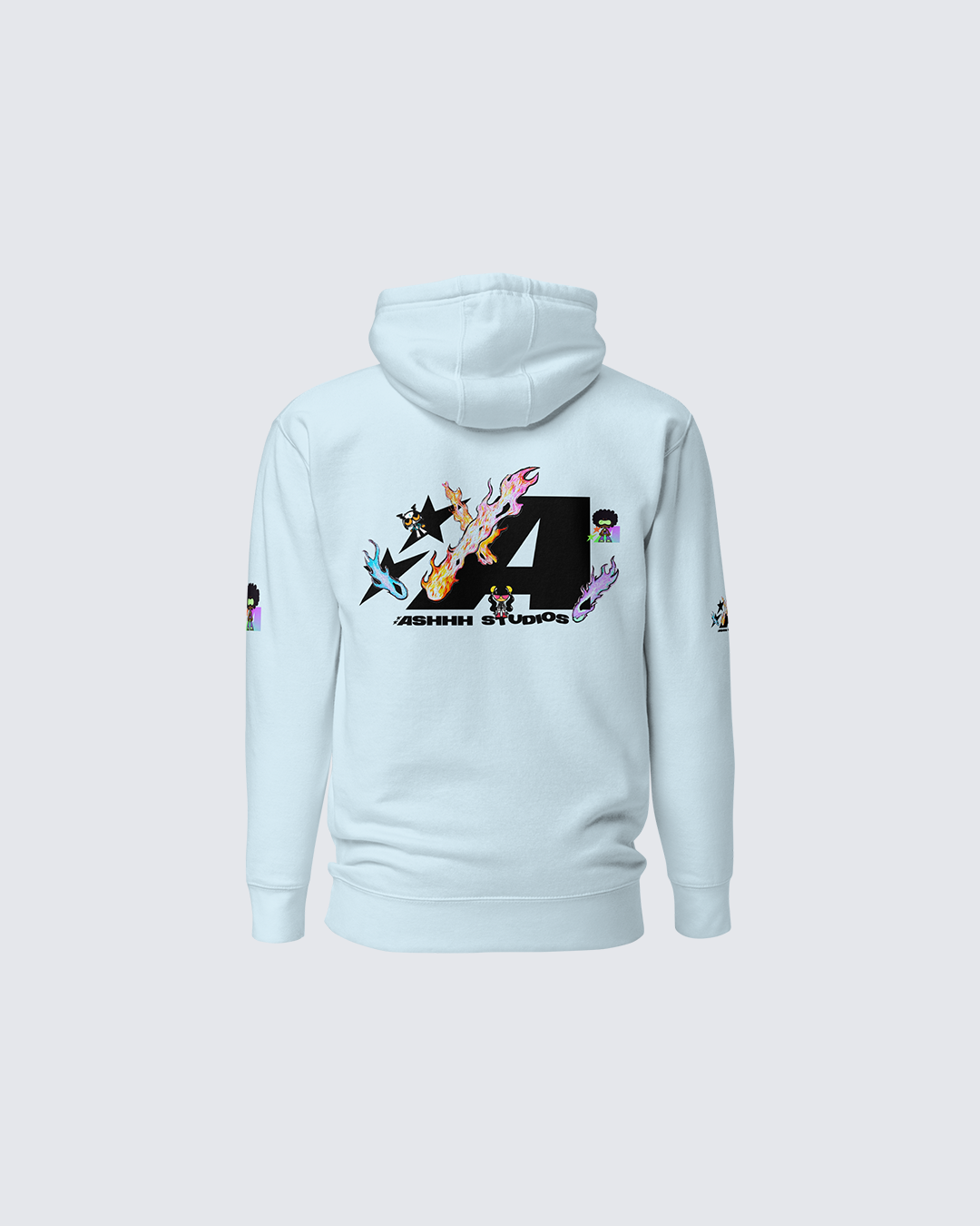 Ashhh Flame Hoodie
