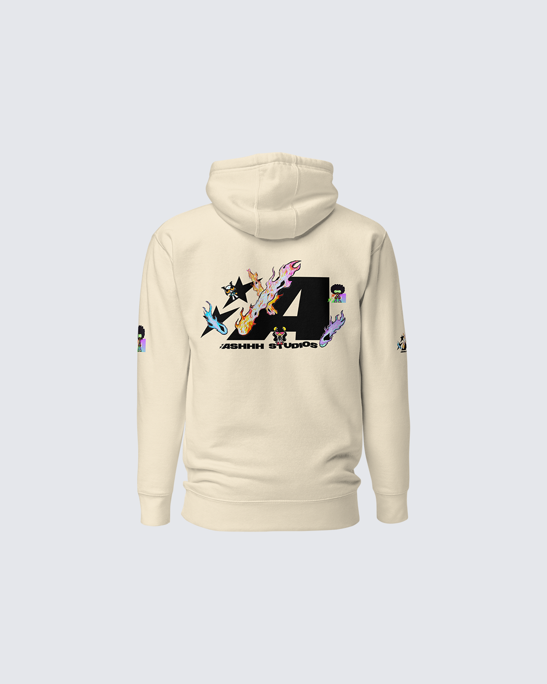 Ashhh Flame Hoodie