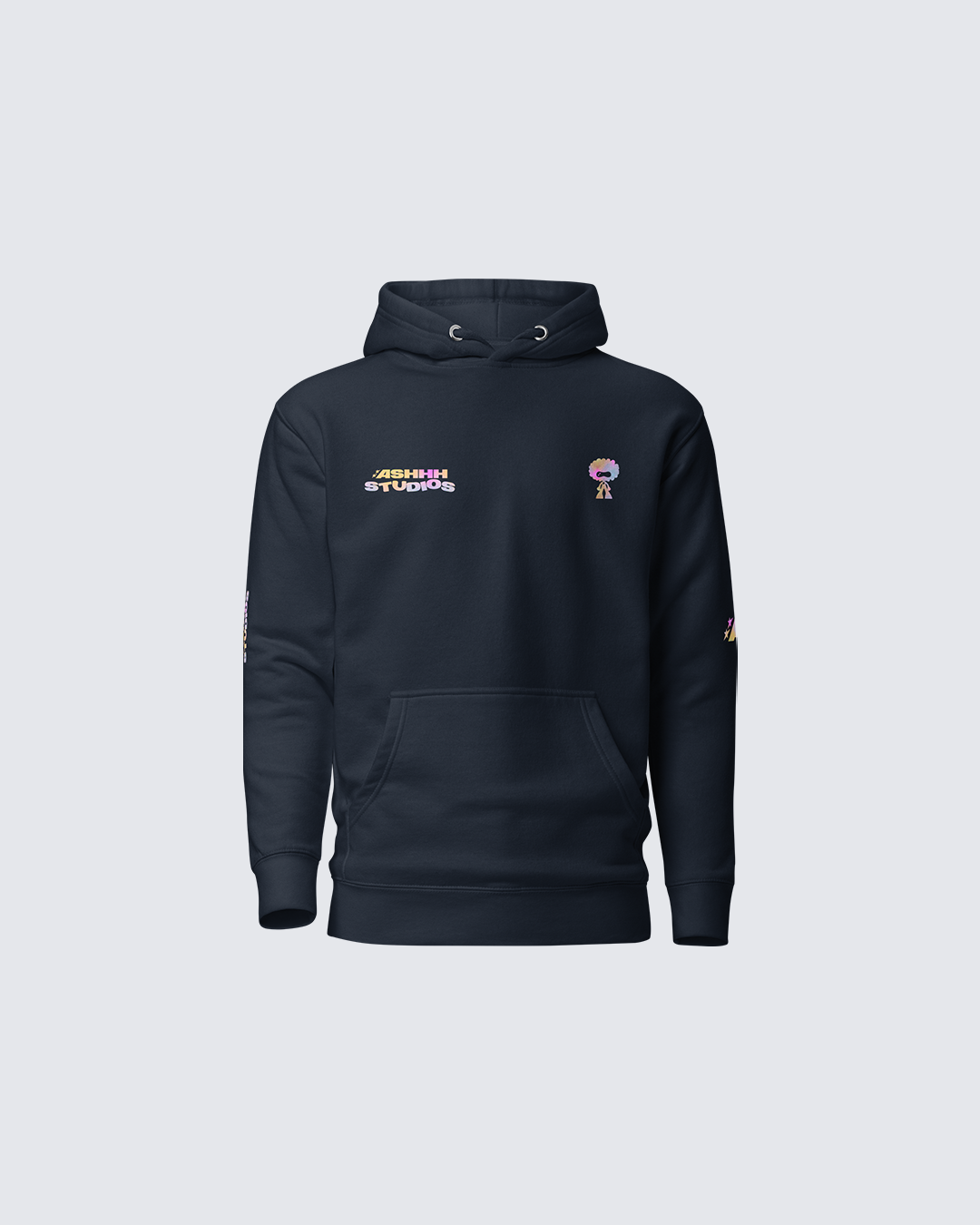 Ashhh Holographic Hoodie