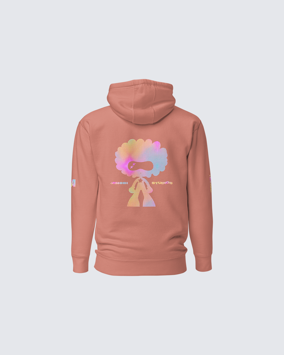 Ashhh Holographic Hoodie