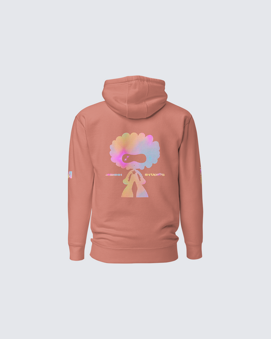 Ashhh Holographic Hoodie