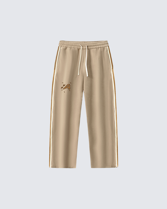 Syrup Side-Stripe Straight-Leg Sweats